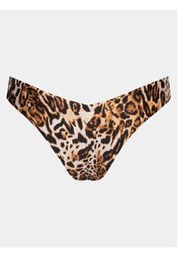 Guess Dół od bikini E4GO17 MC04R Brązowy. Kolor: brązowy. Materiał: syntetyk