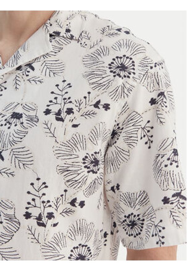 Guess Koszula M6GH29 W1718 Biały Regular Fit. Kolor: biały. Materiał: syntetyk