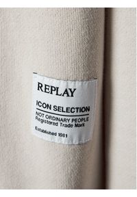 Replay Bluza M6702A.000.23650P Beżowy Regular Fit. Kolor: beżowy. Materiał: bawełna