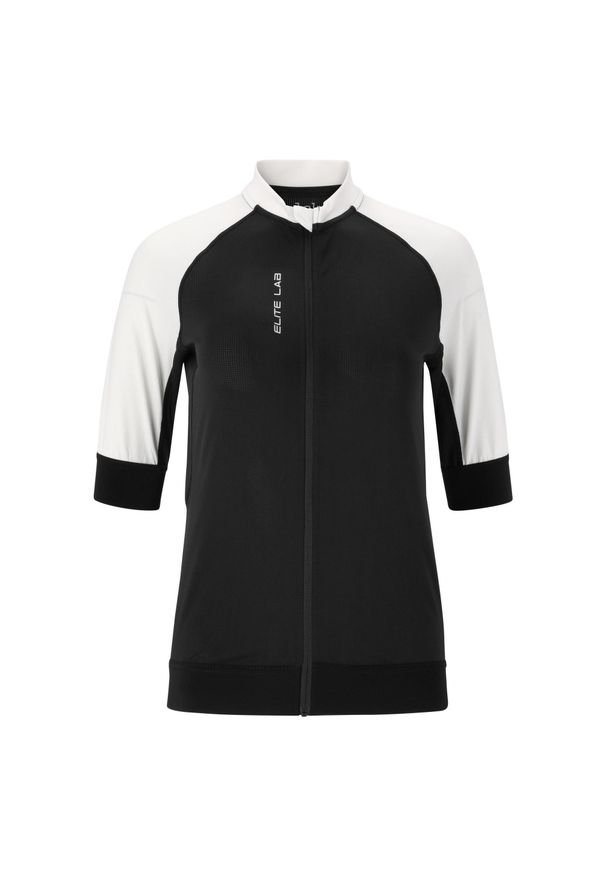ELITE LAB - Kostium kąpielowy z półdługim rękawem dla kobiet Elite Lab Elite X1. Kolor: biały. Sport: kolarstwo