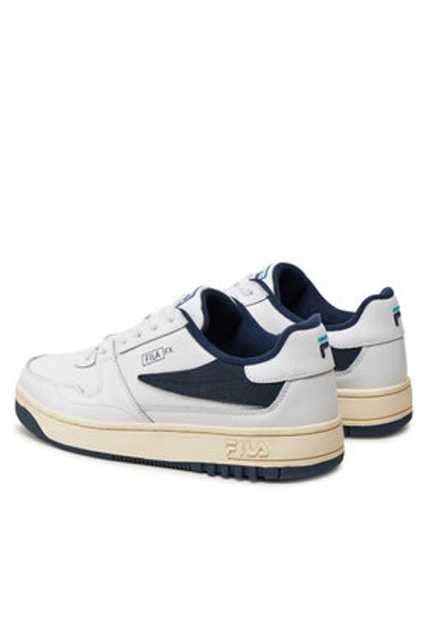 Fila Sneakersy Fxventuno L FFM0003 Biały. Kolor: biały. Materiał: skóra