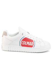 Colmar - Sneakersy COLMAR - Bradbury K-1 Logo 217 White. Okazja: na co dzień. Kolor: biały. Materiał: skóra, zamsz. Szerokość cholewki: normalna. Styl: sportowy, casual #3