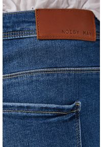 Noisy may - Noisy May Jeansy damskie medium waist. Kolor: niebieski