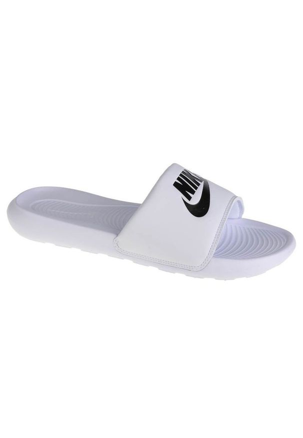 Klapki Nike Victori One Slide W CN9677-100 białe czarne. Kolor: biały, wielokolorowy, czarny