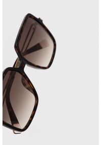 Furla Okulary przeciwsłoneczne damskie kolor czarny. Kształt: prostokątne. Kolor: czarny #3