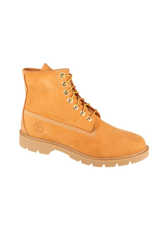 Timberland - Buty zimowe męskie, Classic 6 In WP Boot. Kolor: żółty. Sezon: zima. Sport: turystyka piesza