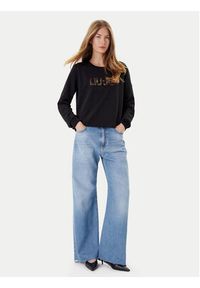 Liu Jo Sport Bluza Ecs Felpa Chiusa TF5196 FS090 Czarny Regular Fit. Kolor: czarny. Materiał: bawełna. Styl: sportowy #5