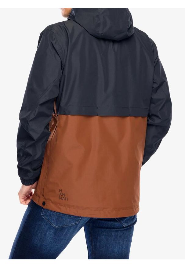 Kurtka przeciwdeszczowa męska Hannah Founder. Kolor: brązowy. Sport: turystyka piesza