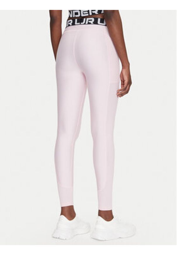 Under Armour Legginsy HeatGear 1388693 Różowy Slim Fit. Kolor: różowy. Materiał: syntetyk