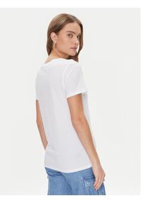 Guess T-Shirt W4RI86 K9SN1 Biały Regular Fit. Kolor: biały. Materiał: bawełna