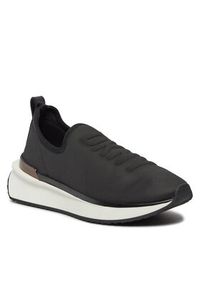 DKNY Sneakersy Alona Slip On K3367128 Czarny. Zapięcie: bez zapięcia. Kolor: czarny. Materiał: materiał
