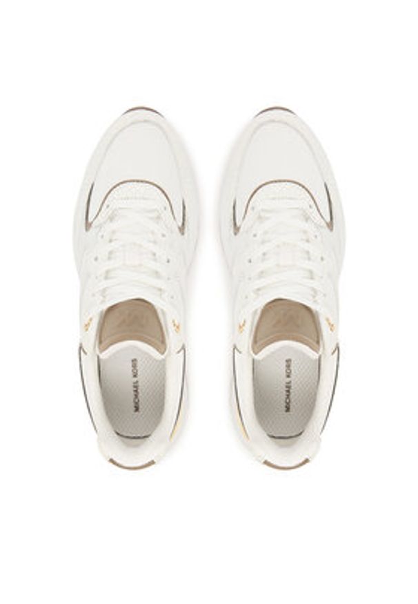 MICHAEL Michael Kors Sneakersy Riley 43T5RLFS3E Biały. Kolor: biały. Materiał: materiał