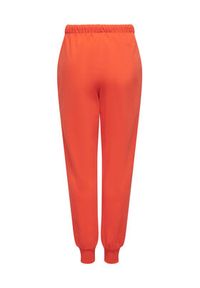only - ONLY Spodnie dresowe 15239890 Pomarańczowy Regular Fit. Kolor: pomarańczowy. Materiał: bawełna, dresówka, syntetyk #2