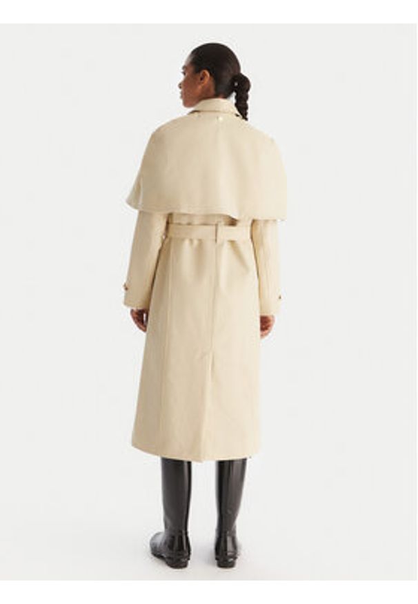 Hunter Trencz Keltie HARW0014251 Beżowy Regular Fit. Kolor: beżowy. Materiał: bawełna