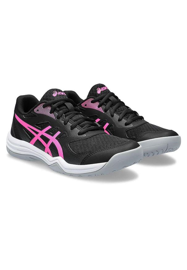 Buty do badmintona damskie Asics Upcourt 5 1072A088-002. Kolor: różowy, czarny, wielokolorowy