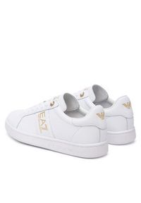EA7 Emporio Armani Sneakersy 7X000332 AF10848 M0015 Biały. Kolor: biały. Materiał: skóra #4