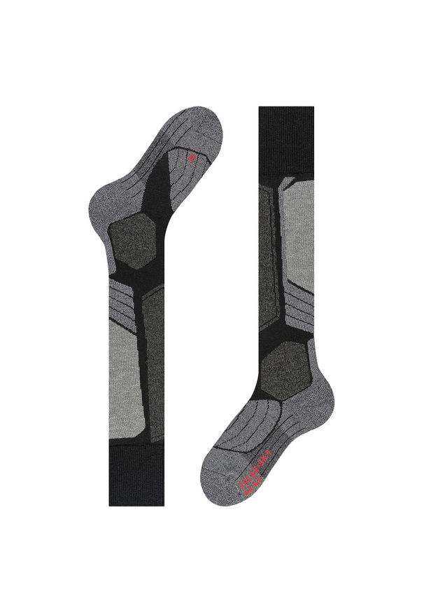 Podkolanówki Falke SK1 (x2). Kolor: czarny. Sport: narciarstwo