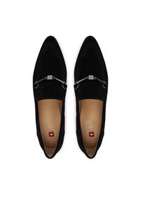 HÖGL Loafersy 0-100442-01000 Czarny. Kolor: czarny. Materiał: skóra, zamsz