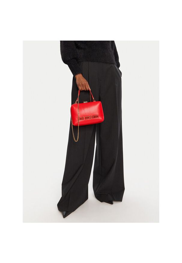 Love Moschino - Torebka LOVE MOSCHINO. Kolor: czerwony