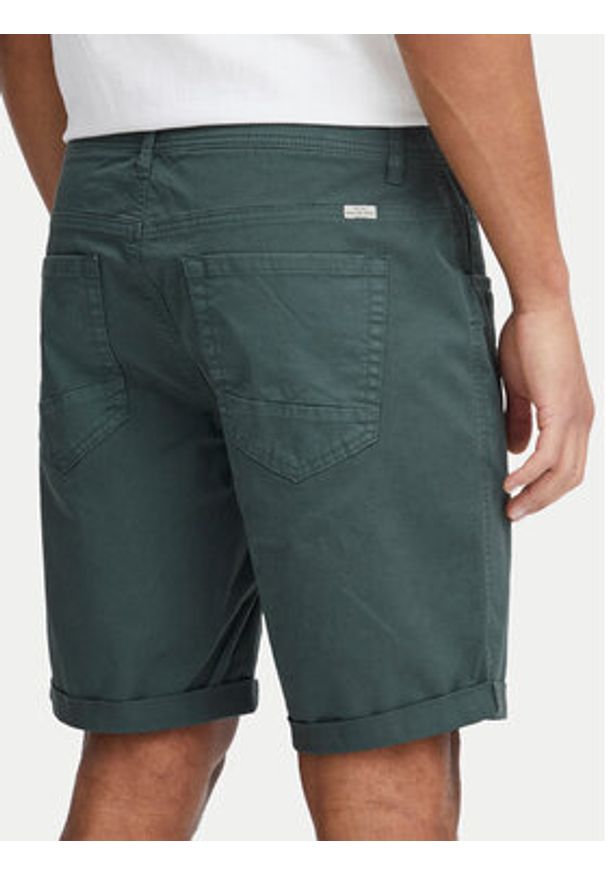 Blend Szorty materiałowe 20716713 Zielony Slim Fit. Kolor: zielony. Materiał: bawełna