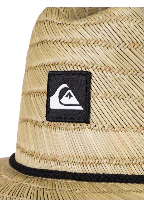 Quiksilver - dla Mężczyzn PIERSIDE Beżowy. Kolor: beżowy. Materiał: materiał. Wzór: gładki, ze splotem
