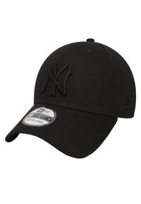 Czapka New Era 39Thirty Classic New York Yankees, Dla obu płci. Kolor: czarny. Materiał: bawełna, materiał