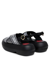 Love Moschino - LOVE MOSCHINO Sandały JA16207I0MIX200A Czarny. Kolor: czarny. Materiał: materiał #3