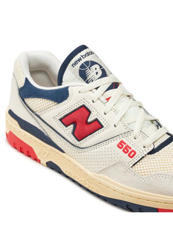 New Balance Sneakersy BB550CPB Beżowy. Kolor: beżowy. Materiał: skóra