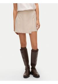Vero Moda Spódnico-szorty Melina 10332054 Beżowy Loose Fit. Kolor: beżowy. Materiał: syntetyk #1