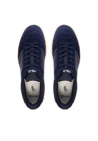 Polo Ralph Lauren Sneakersy 809P07526003 Granatowy. Kolor: niebieski. Materiał: skóra #2