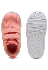 Adidasy Puma Courtflex V3 Mesh Inf Clyde Royal-puma W, Dzieci. Okazja: na uczelnię. Kolor: różowy. Materiał: mesh. Sport: joga i pilates