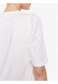 Moss Copenhagen T-Shirt Tiffa 17329 Biały Regular Fit. Kolor: biały. Materiał: bawełna #3