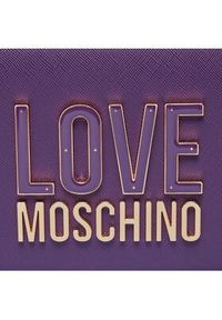 Love Moschino - LOVE MOSCHINO Torebka JC4213PP1ILQ165A Fioletowy. Kolor: fioletowy. Materiał: skórzane