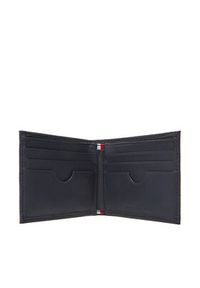 TOMMY HILFIGER - Tommy Hilfiger Duży Portfel Męski Th Flag Mini Cc Wallet AM0AM13518 Granatowy. Kolor: niebieski. Materiał: skóra