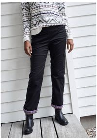 Spodnie bojówki ocieplane bonprix Spodnie bojówki ocieplane czar. Kolor: czarny #3