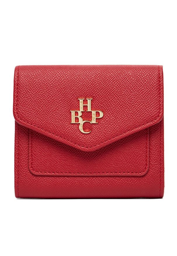 Beverly Hills Polo Club Portfel CWBEO-BHPC-W1-003-SS26 Czerwony. Kolor: czerwony. Materiał: skóra