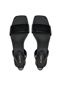Aldo Sandały Dorenna 13578728 Czarny. Kolor: czarny. Materiał: skóra