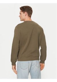 Guess Jeans Bluza M4YQ19 K9V31 Khaki Regular Fit. Kolor: brązowy. Materiał: bawełna