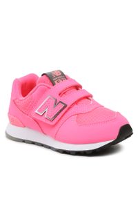 Sneakersy New Balance PV574IN1 Różowy. Kolor: różowy. Materiał: skóra. Model: New Balance 574 #1