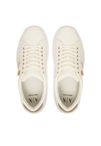 Armani Exchange Sneakersy XW002224 AF21429 MZ128 Biały. Kolor: biały. Materiał: skóra #4