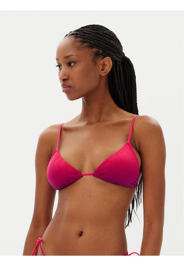 Chantelle Góra od bikini C12VQF Fioletowy. Kolor: fioletowy. Materiał: syntetyk