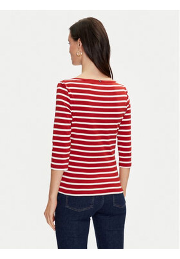 TOMMY HILFIGER - Tommy Hilfiger Bluzka New Cody WW0WW40589 Czerwony Slim Fit. Kolor: czerwony. Materiał: bawełna