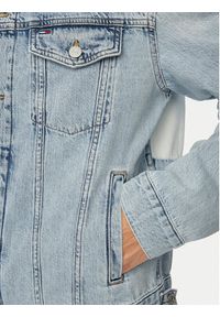 Tommy Jeans Kurtka jeansowa Ryan Jacket Rwb Cj6013 DM0DM23657 Niebieski jasny Regular Fit. Kolor: niebieski. Materiał: jeans #2
