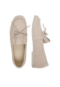 Badura Mokasyny EO-ADLEY-LT2308 Beżowy. Kolor: beżowy. Materiał: zamsz, skóra #8