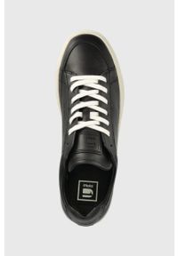 G-Star RAW - G-Star Raw sneakersy skórzane loam ii 2212006505.BLK kolor czarny. Nosek buta: okrągły. Zapięcie: sznurówki. Kolor: czarny. Materiał: skóra #4