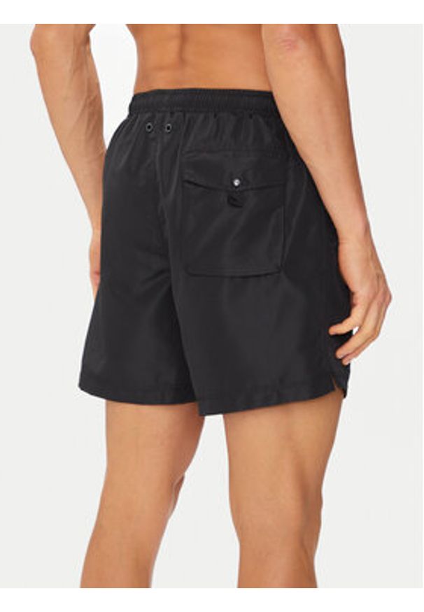 Aeronautica Militare Szorty kąpielowe 241BW219CT2967 Czarny Regular Fit. Kolor: czarny. Materiał: syntetyk