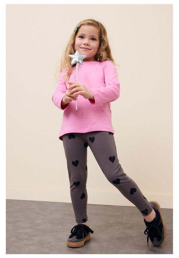 bonprix - Bluzka z długim rękawem, z elastycznej bawełny organicznej (3 szt.). Kolor: zielony. Materiał: bawełna. Długość rękawa: długi rękaw. Długość: długie. Wzór: nadruk, jednolity