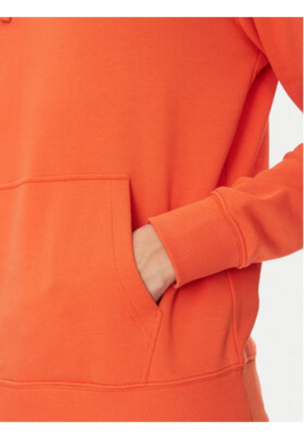 TOMMY HILFIGER - Tommy Hilfiger Bluza Essential MW0MW37235 Pomarańczowy Regular Fit. Kolor: pomarańczowy. Materiał: bawełna