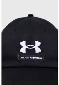 Under Armour czapka z daszkiem Branded kolor czarny z aplikacją. Kolor: czarny. Materiał: tkanina. Wzór: aplikacja #4