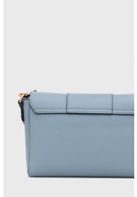 TwinSet - Twinset torebka. Kolor: niebieski. Rodzaj torebki: na ramię #5